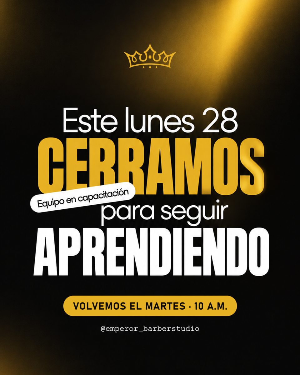 Post Cerramos para seguir aprendiendo